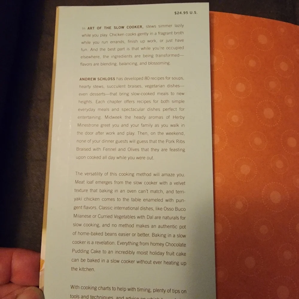 Art of the Slow Cooker by Andrew‎ Schloss
